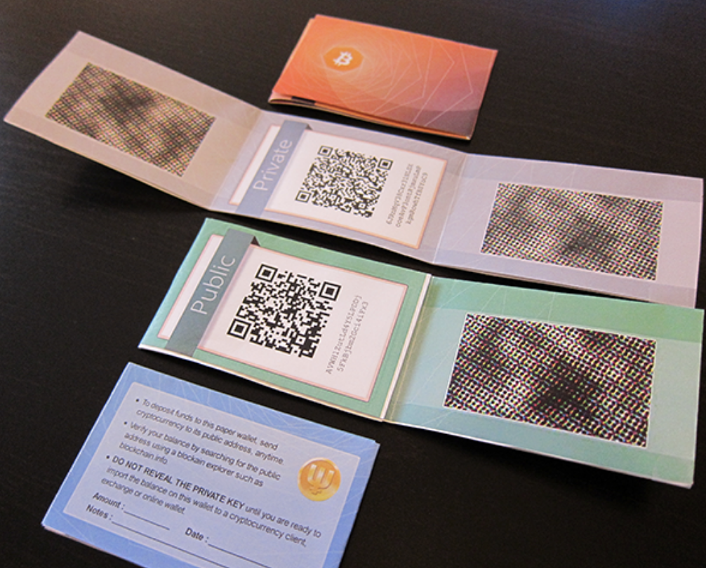 Paper wallet