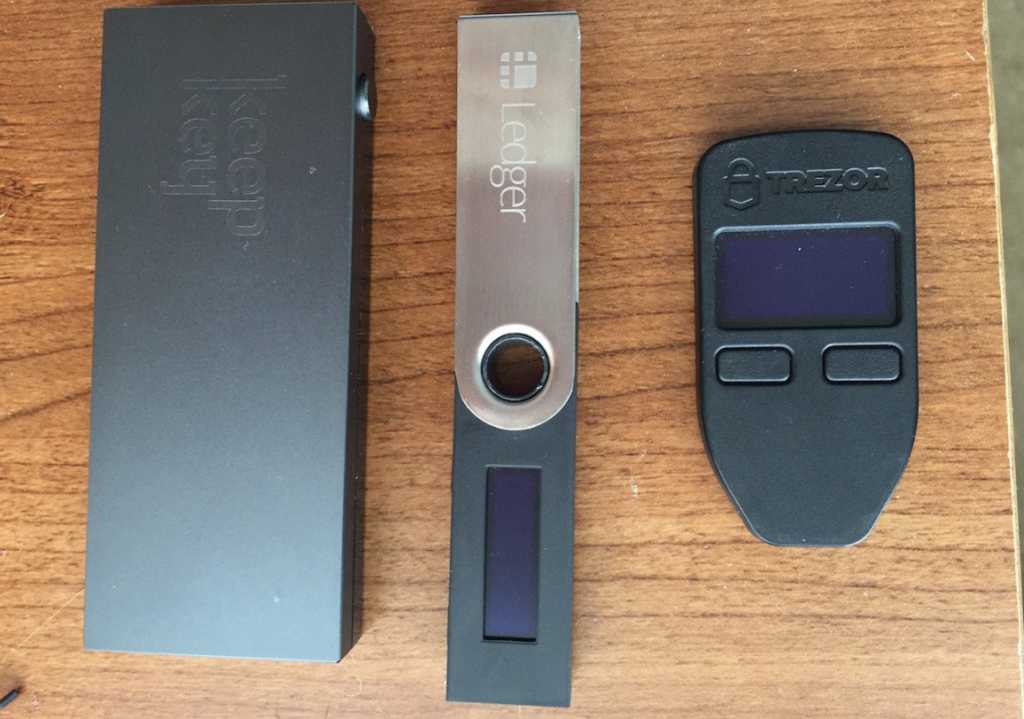 Hardware wallets